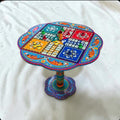 Hand-Painted Ludo Table 18"