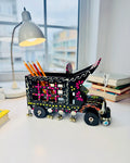 Hand-Painted Truck Pencil Holder